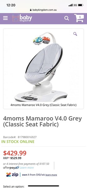 4moms mamaroo afterpay